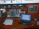 The NB1RI radio station aboard Bellerophon